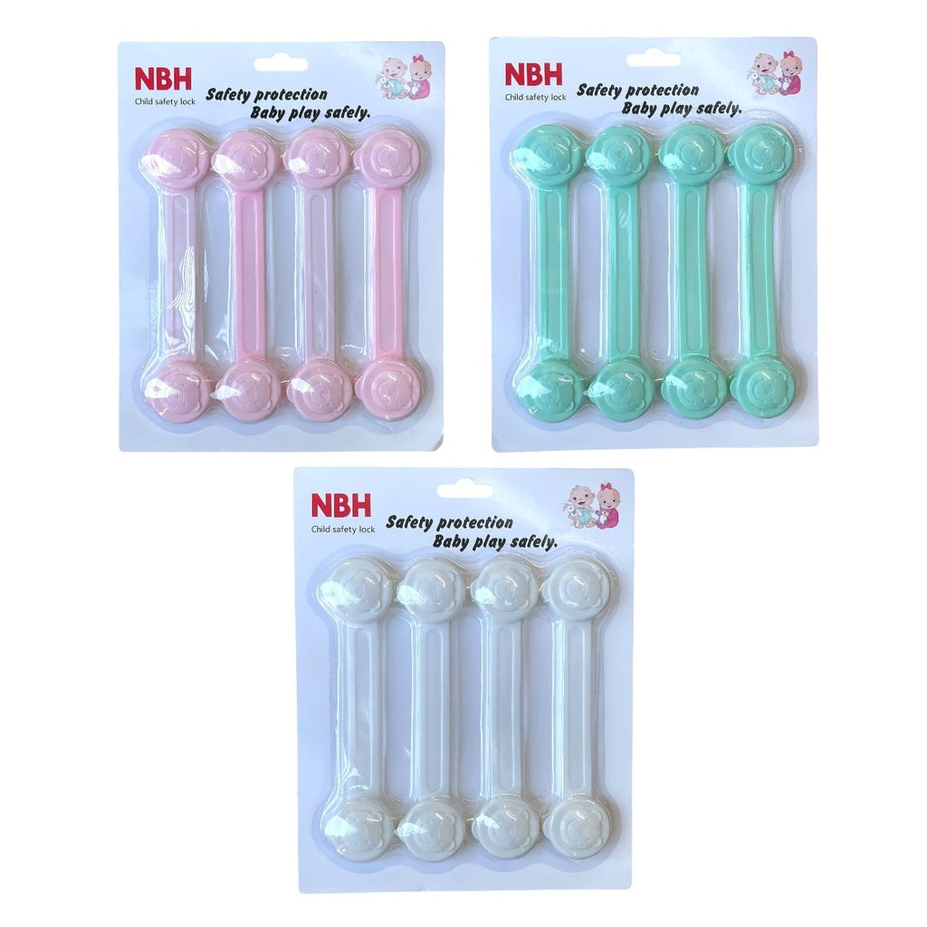 Pack 4 Cerraduras de Seguridad para Cajones y Muebles | Protección Bebé