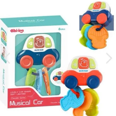 Juguete Sonajero Llavero Auto Musical