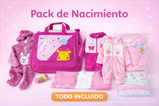 Pack Nacimiento Esencial Bebé Niña