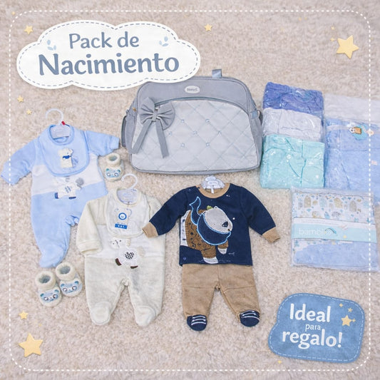 Pack Nacimiento Bebé Premium Niño