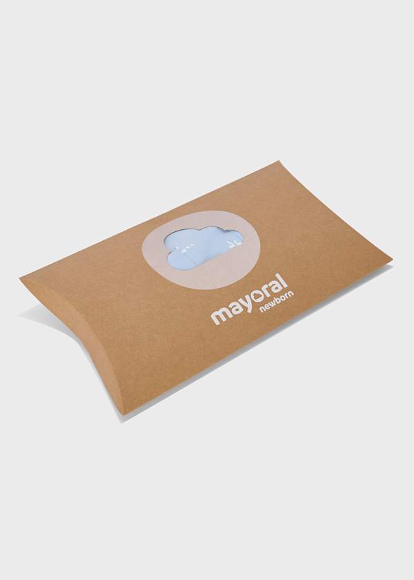 Conjunto Recién Nacido 3 Piezas Cielo Europeo Mayoral