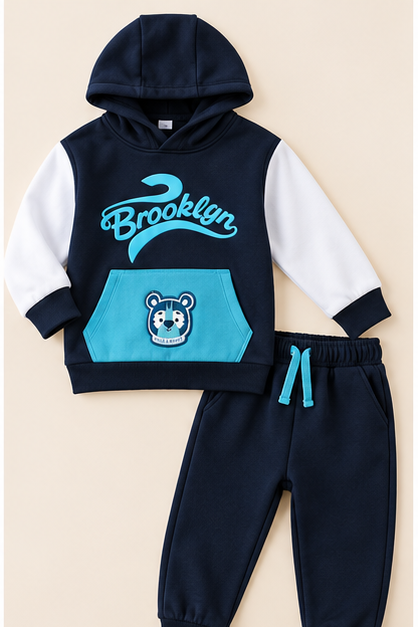 Conjunto Buzo Azul Brooklyn para Bebé