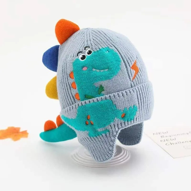 Gorrito Invierno Dinosaurio