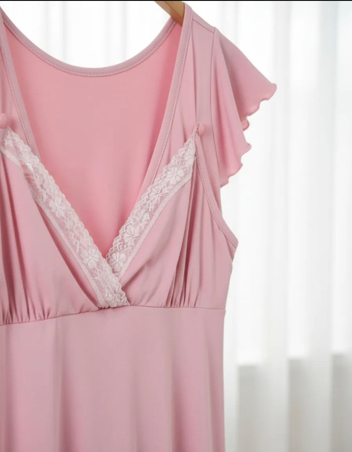 Camisola Maternal Con Encaje