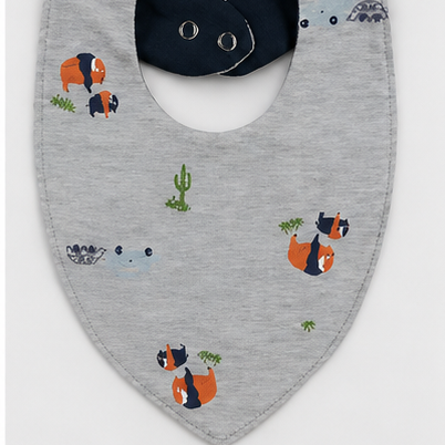 Enterito Algodón + Babero Bandana