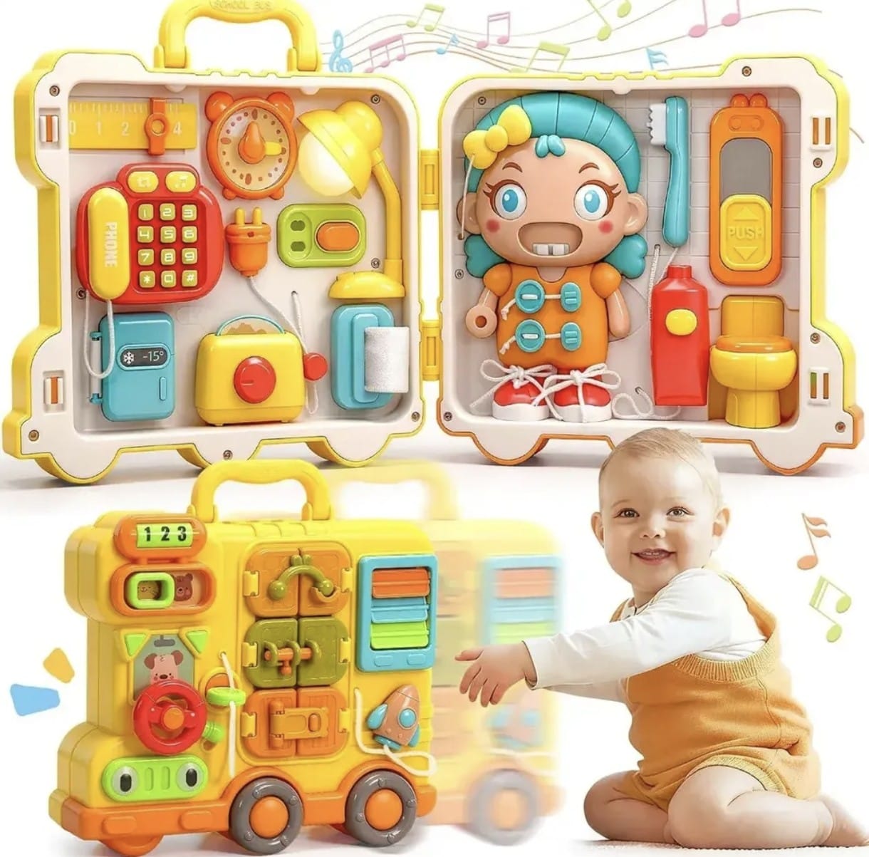 Tablero Montessori Multifuncional