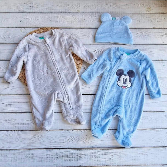 Set 2 Enteritos Mickey Invierno 🍂❄️🌨️