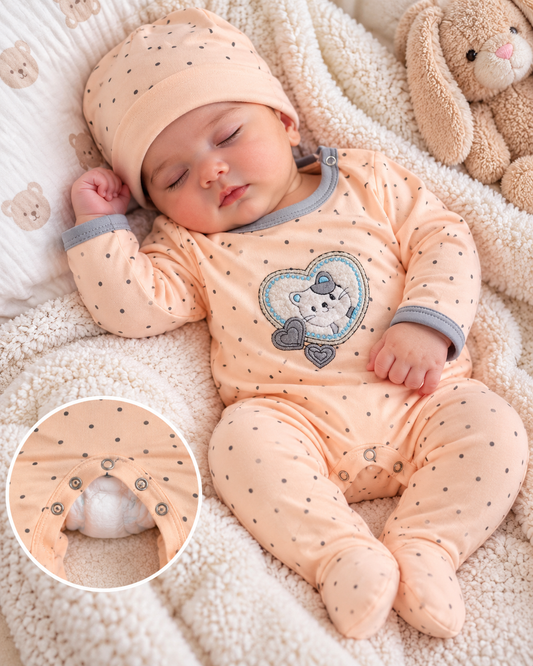 Enterito Prematuro Bebé Niña Algodón