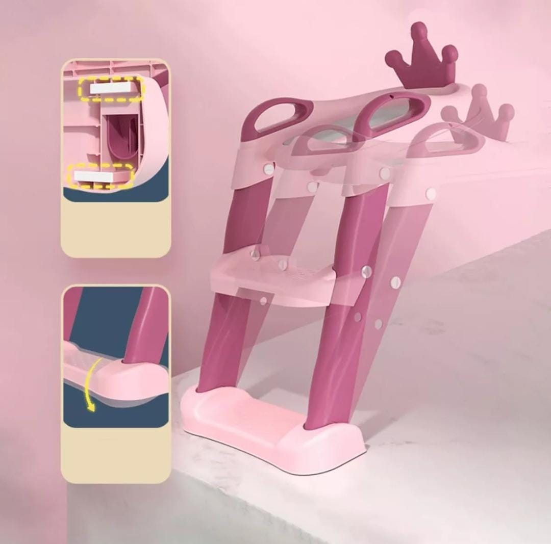 Adaptador de Baño con Escalera Corona👑