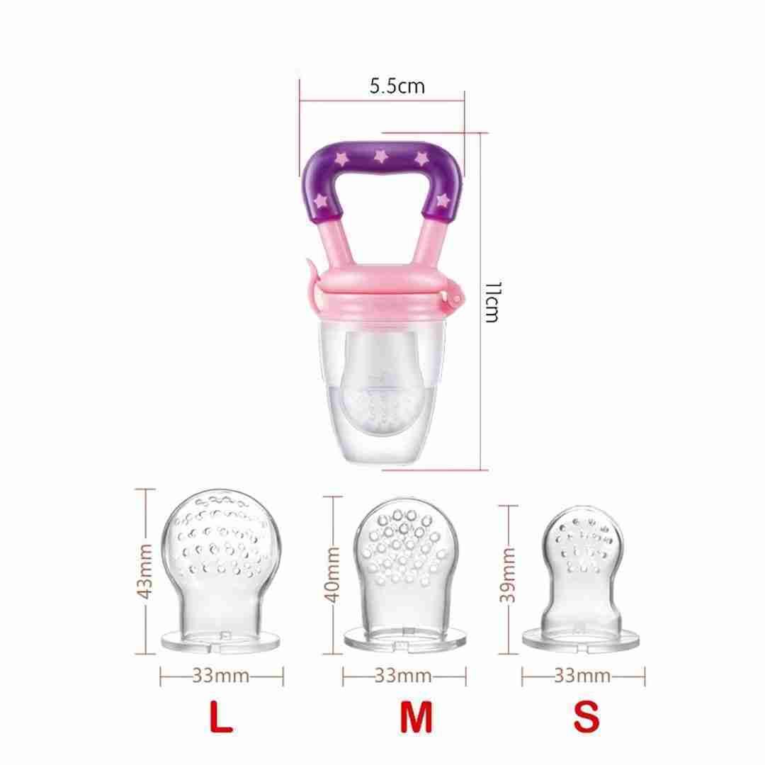 Chupete de Frutas con Estuche + Respuestos