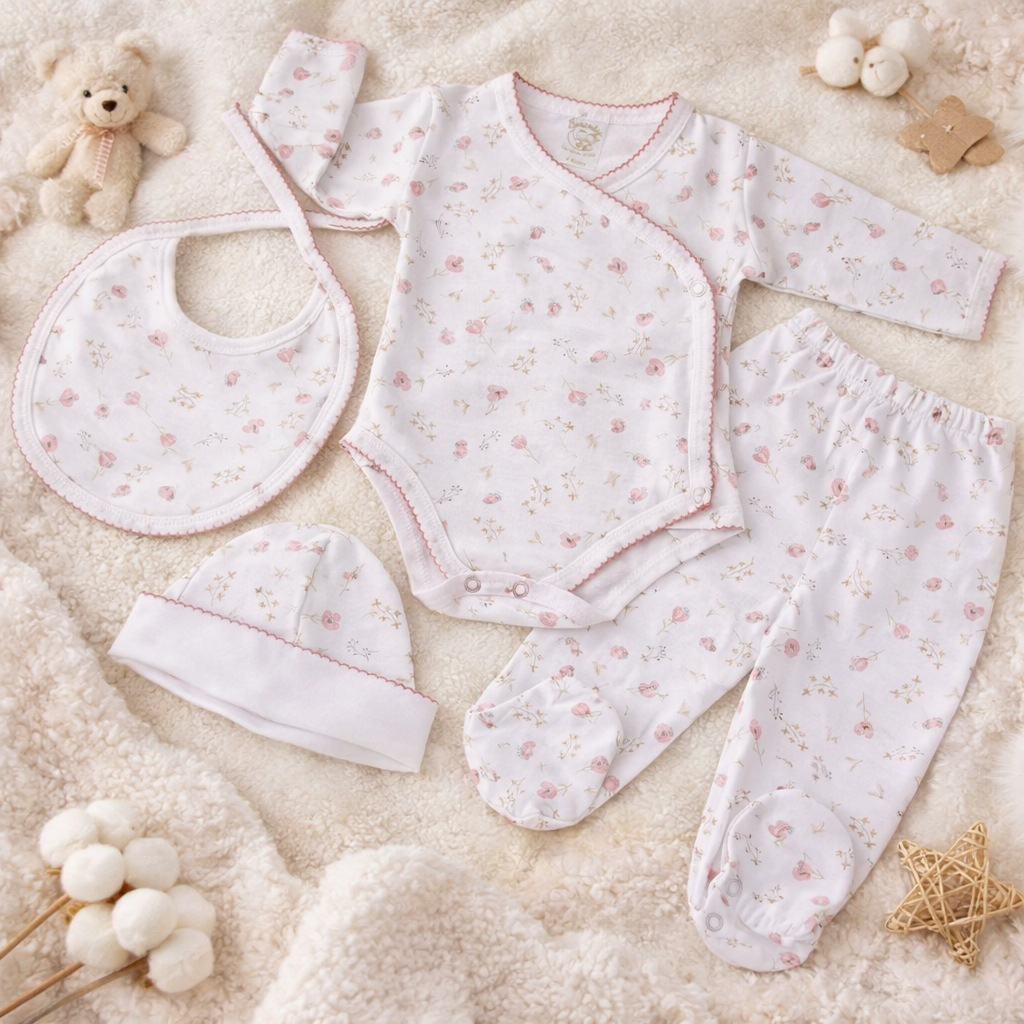 Ajuar Bienvenida Algodón Pima