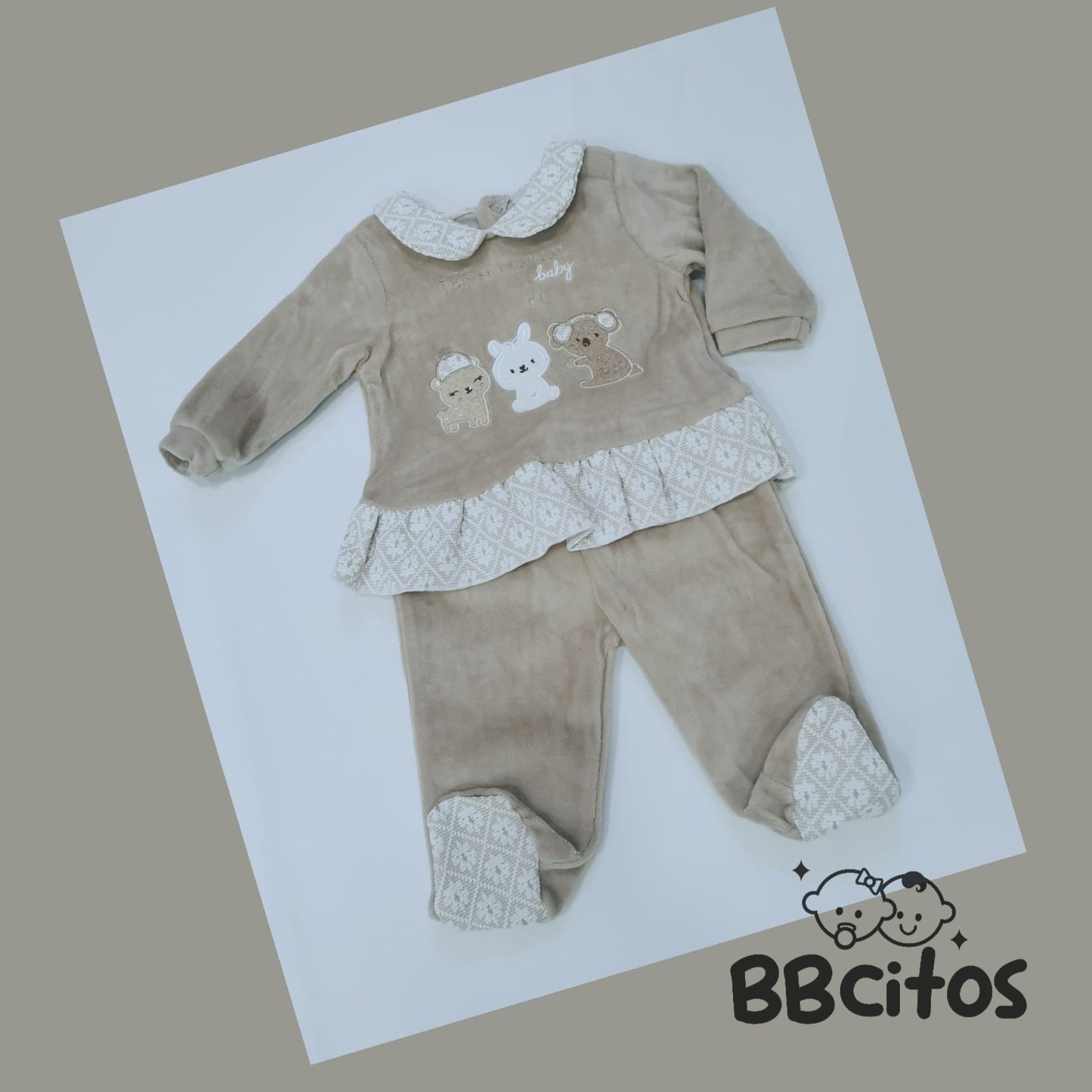Conjunto Beba Plush 2 piezas